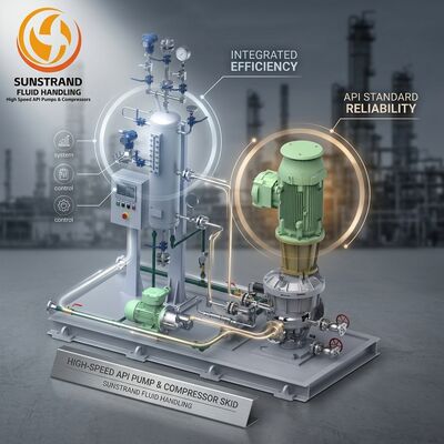 良い価格 37KW Sundyne LMV 322 交換 高速遠心ポンプ 4.0MPa オンライン