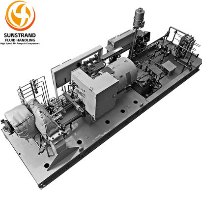 良い価格 統合型多段階プロセスガスコンプレッサー LF 2X80 ベースマウントコンプレッサー オンライン