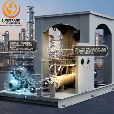 良い価格 高速API 610垂直遠心ポンプ 74 M3/Hr 400 Gpm Sundyne LMV 341 交換 オンライン